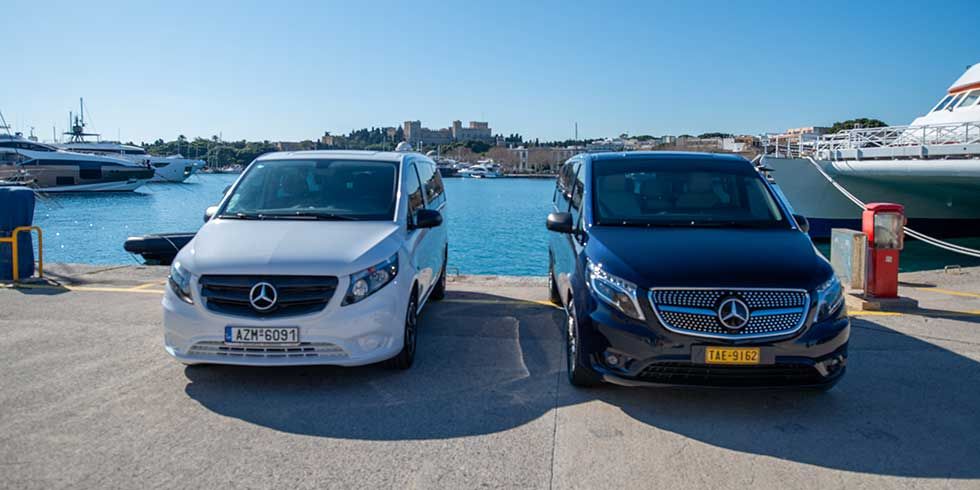 Rhodes Airport Private 8-Seater Mini Van Transfer